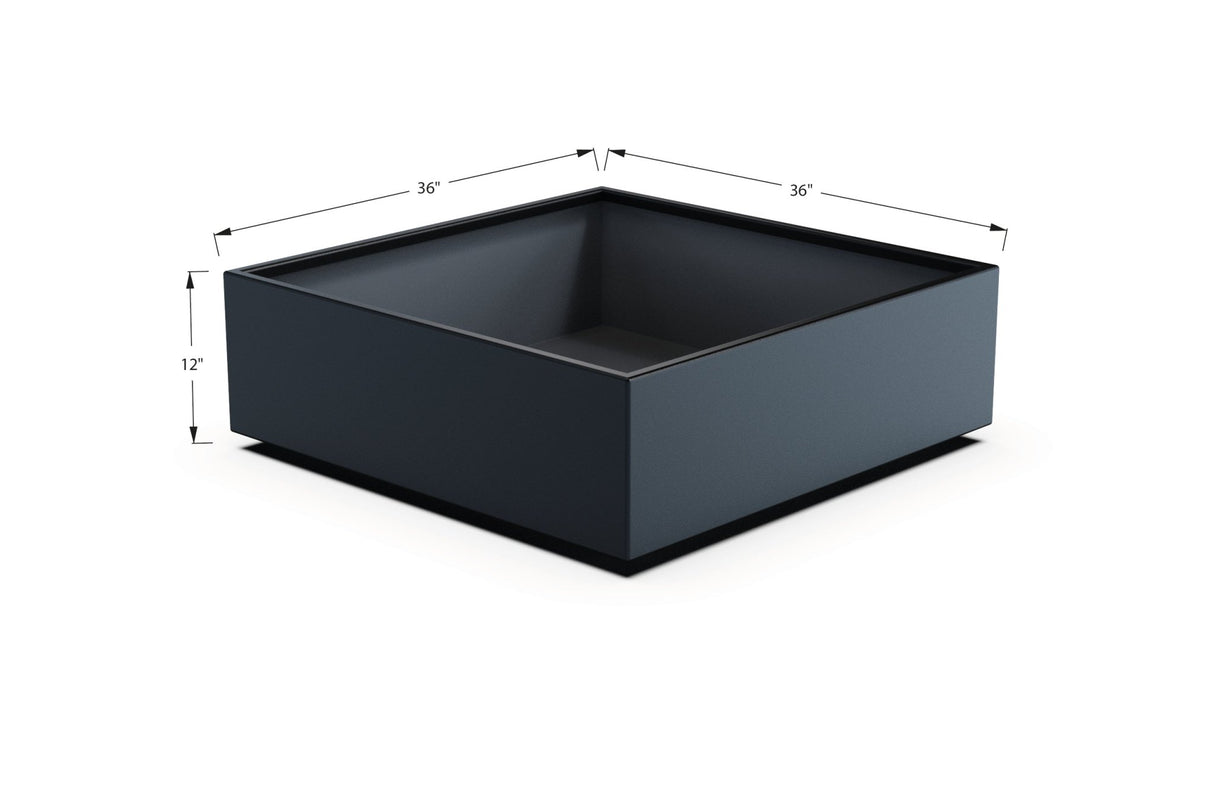 Aluminum Square & Cube Planter - Plantercraft