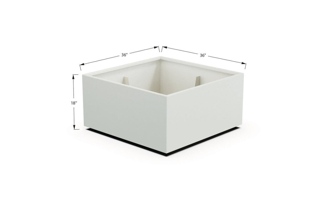 Aluminum Square & Cube Planter - Plantercraft