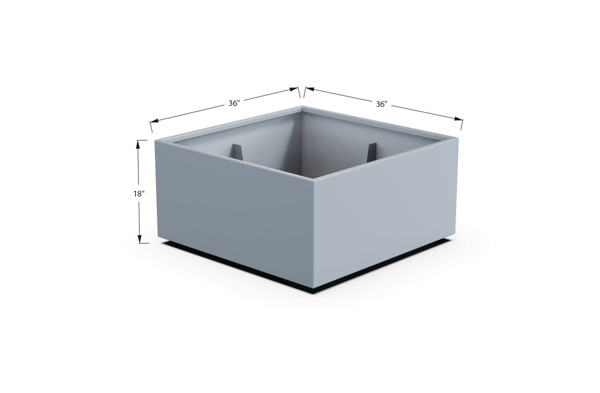 Aluminum Square & Cube Planter - Plantercraft