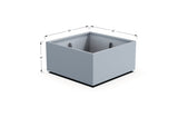 Aluminum Square & Cube Planter - Plantercraft