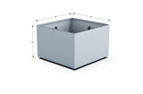 Aluminum Square & Cube Planter - Plantercraft