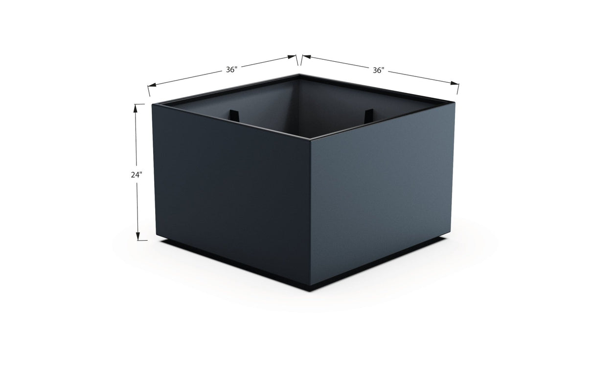 Aluminum Square & Cube Planter - Plantercraft