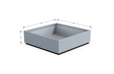 Aluminum Square & Cube Planter - Plantercraft