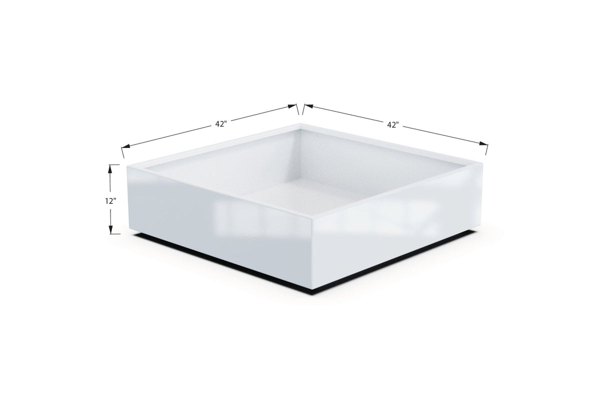 Aluminum Square & Cube Planter - Plantercraft