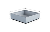Aluminum Square & Cube Planter - Plantercraft