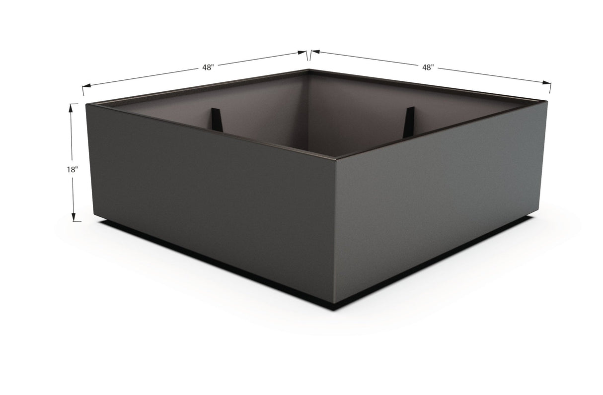 Aluminum Square & Cube Planter - Plantercraft