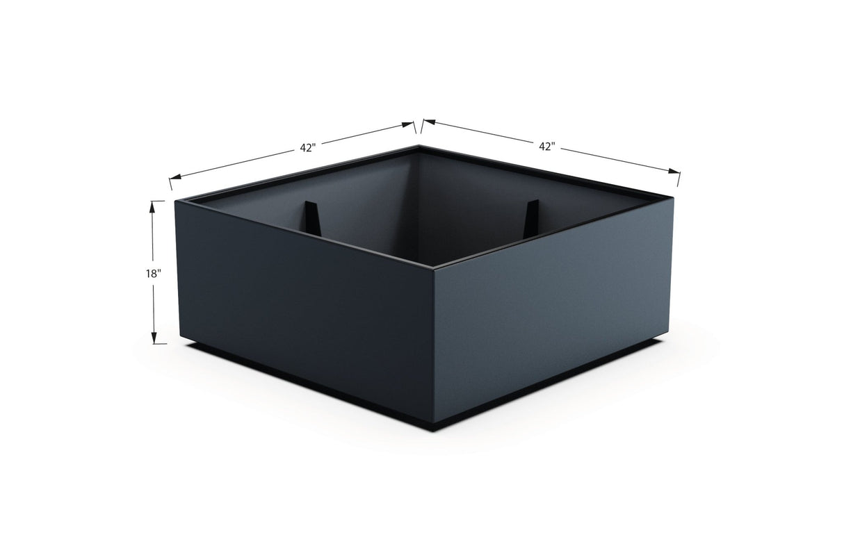 Aluminum Square & Cube Planter - Plantercraft