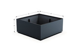 Aluminum Square & Cube Planter - Plantercraft