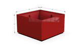 Aluminum Square & Cube Planter - Plantercraft