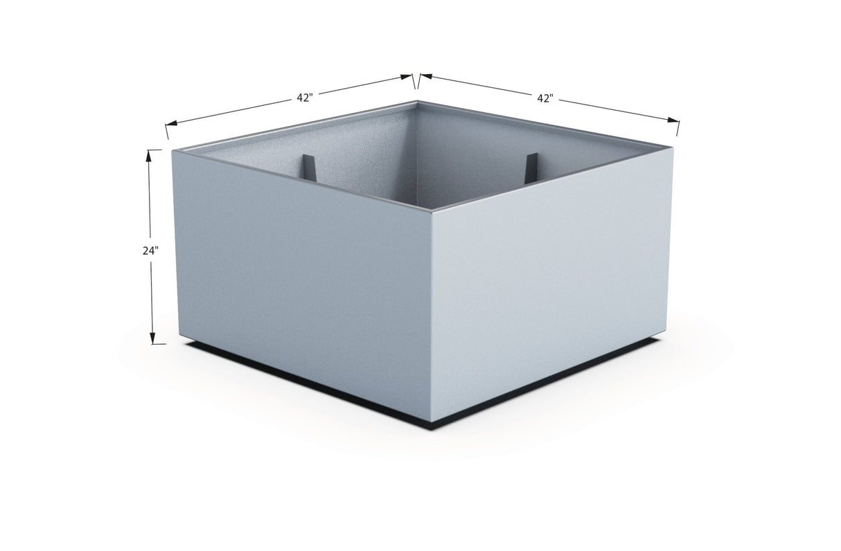 Aluminum Square & Cube Planter - Plantercraft