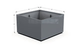 Aluminum Square & Cube Planter - Plantercraft