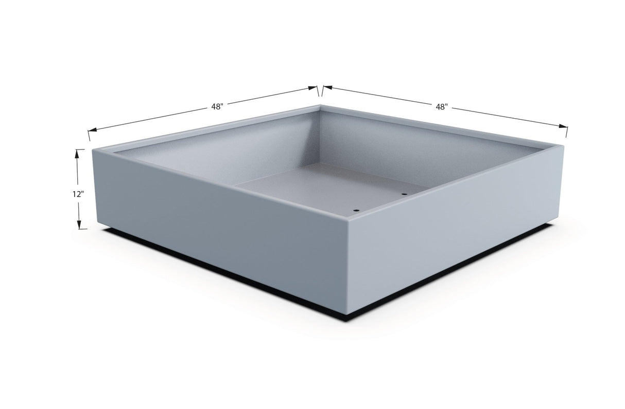 Aluminum Square & Cube Planter - Plantercraft