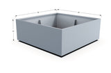 Aluminum Square & Cube Planter - Plantercraft