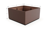 Aluminum Square & Cube Planter - Plantercraft