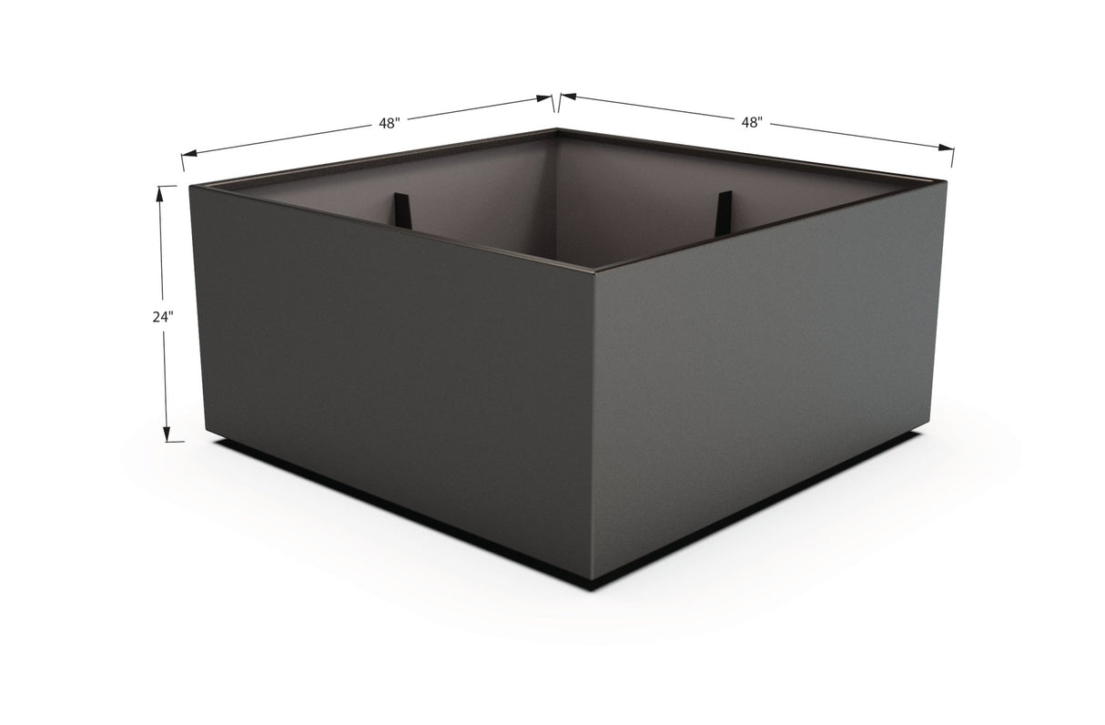 Aluminum Square & Cube Planter - Plantercraft