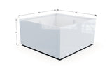 Aluminum Square & Cube Planter - Plantercraft