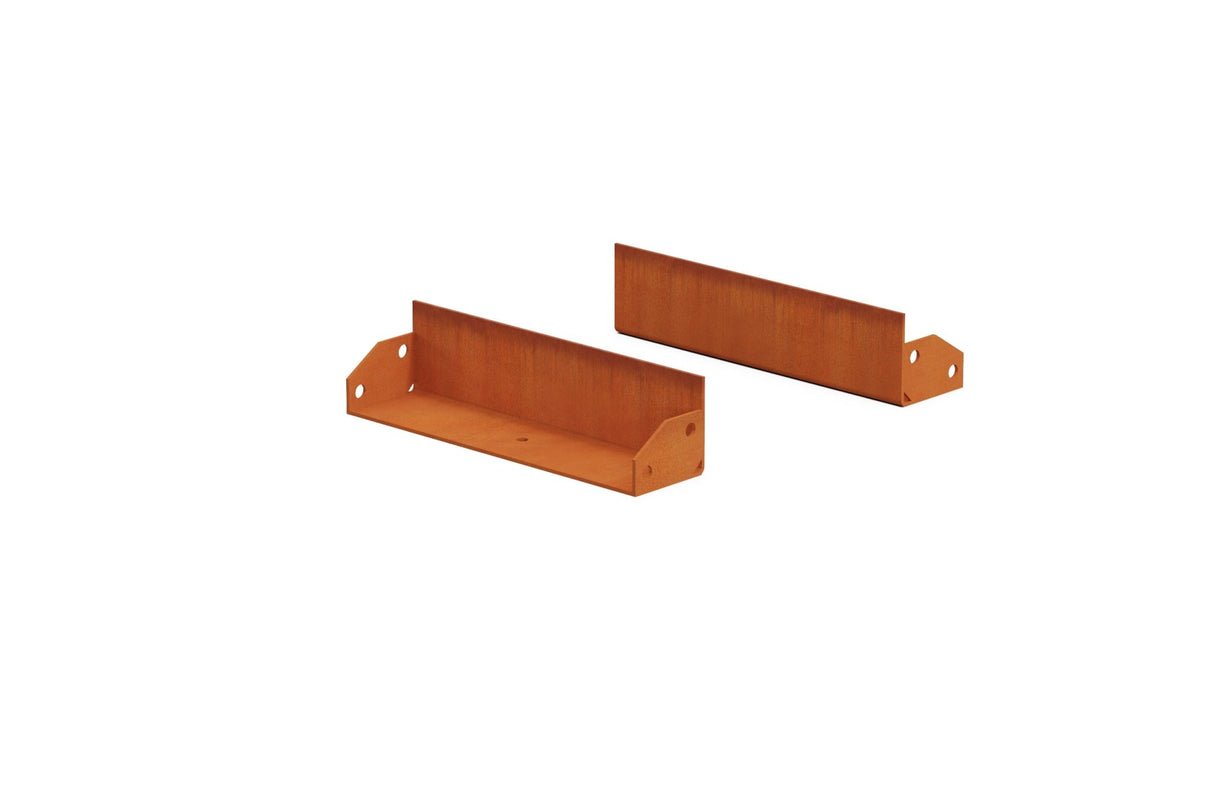 High Corten Steel Straight Edging - Plantercraft