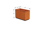 Corten Steel Rectangular Planter - Plantercraft