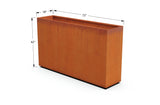 Rectangular Corten Steel Planter - Plantercraft
