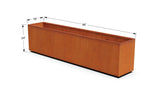 Corten Steel Rectangular Planter - Plantercraft