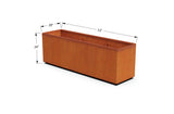 Corten Steel Rectangular Planter - Plantercraft