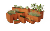 Corten Steel Rectangular Planter - Plantercraft